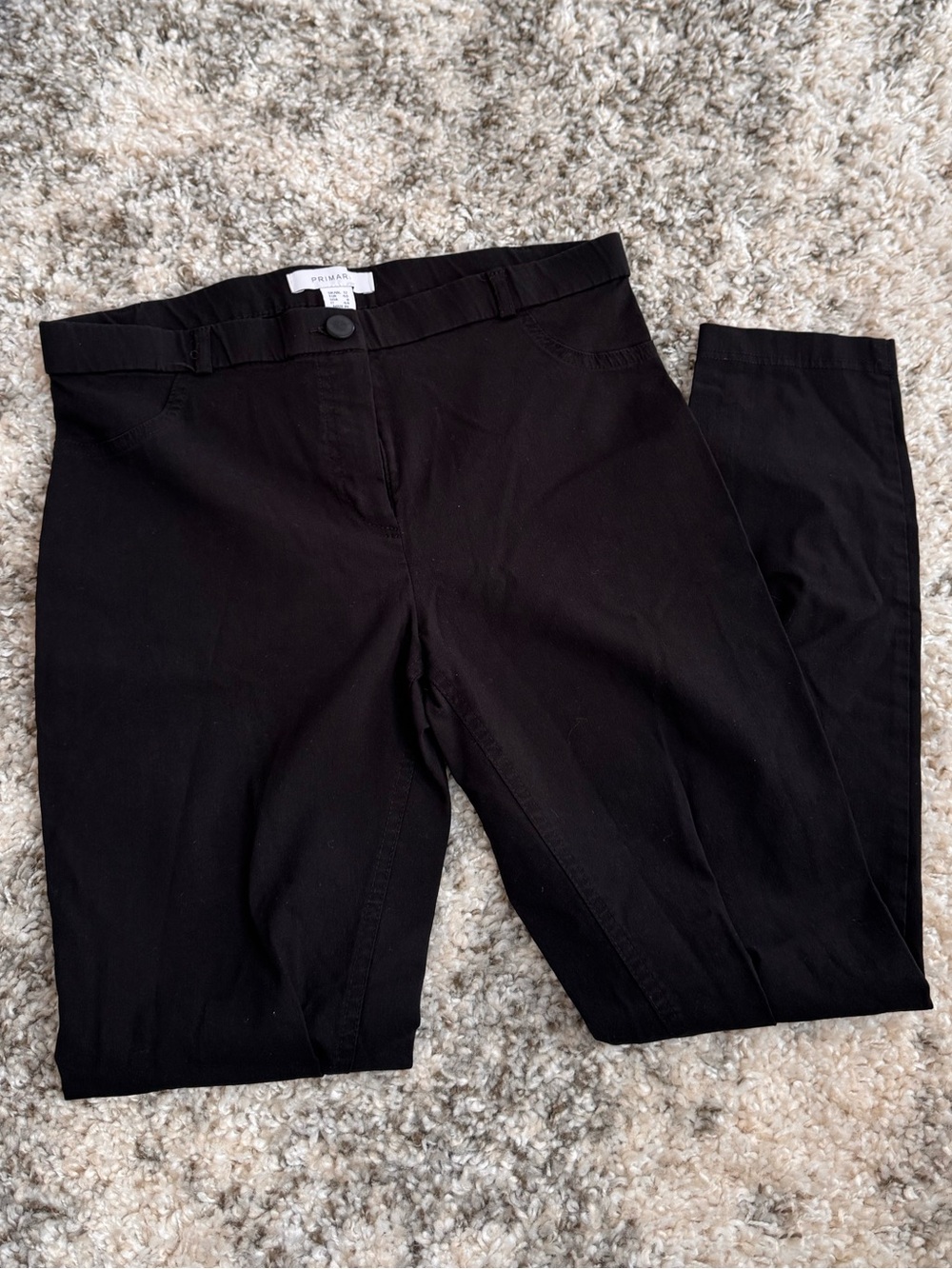 Primark Black Ankle Cut Trousers